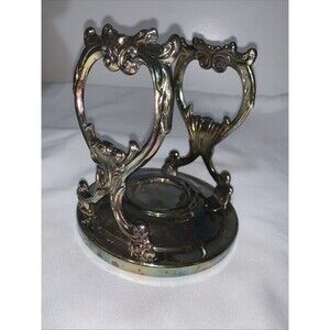 Vintage Sheridan Silver Plated Graby Warmer Or Candle Warmer (Stand Only )